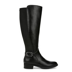 NIB Sam And Libby Percy Regular Calf Knee High Riding Boots Black 9